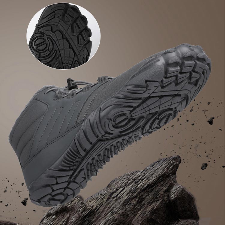❄️CSÚSZÁSMENTES ÉS VÍZÁLLÓ TÉLI MEZÍTLÁBAS CIPŐ (UNISEX)👟
