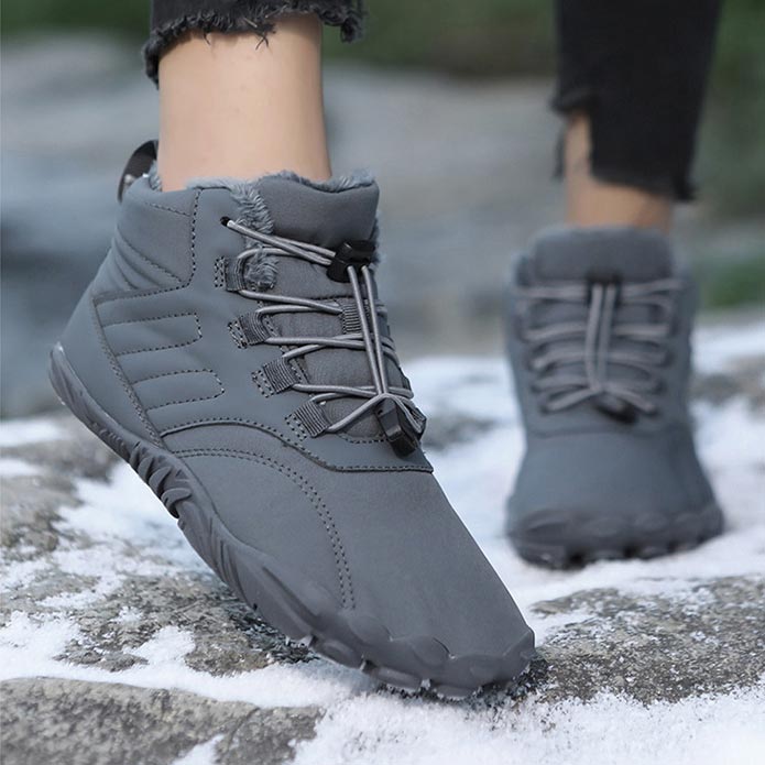 ❄️CSÚSZÁSMENTES ÉS VÍZÁLLÓ TÉLI MEZÍTLÁBAS CIPŐ (UNISEX)👟