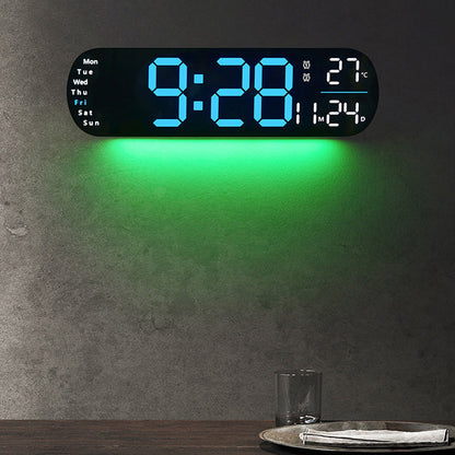 ⏰🔥 Mega nagy digitális falióra – mindig tökéletes idő egy pillantásra!