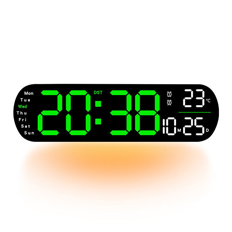 ⏰🔥 Mega nagy digitális falióra – mindig tökéletes idő egy pillantásra!