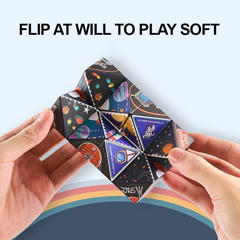 😎3D átalakítható összecsukható geometriai rubik-kocka🧠