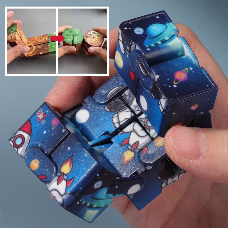 😎3D átalakítható összecsukható geometriai rubik-kocka🧠