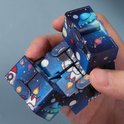 😎3D átalakítható összecsukható geometriai rubik-kocka🧠