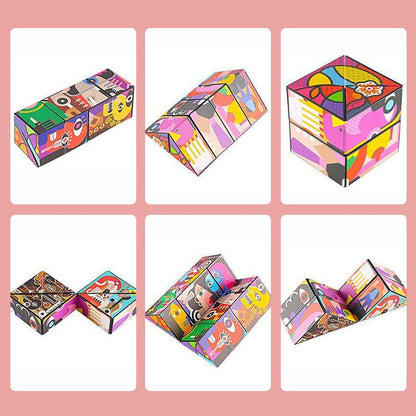 😎3D átalakítható összecsukható geometriai rubik-kocka🧠