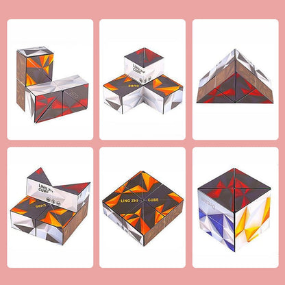 😎3D átalakítható összecsukható geometriai rubik-kocka🧠