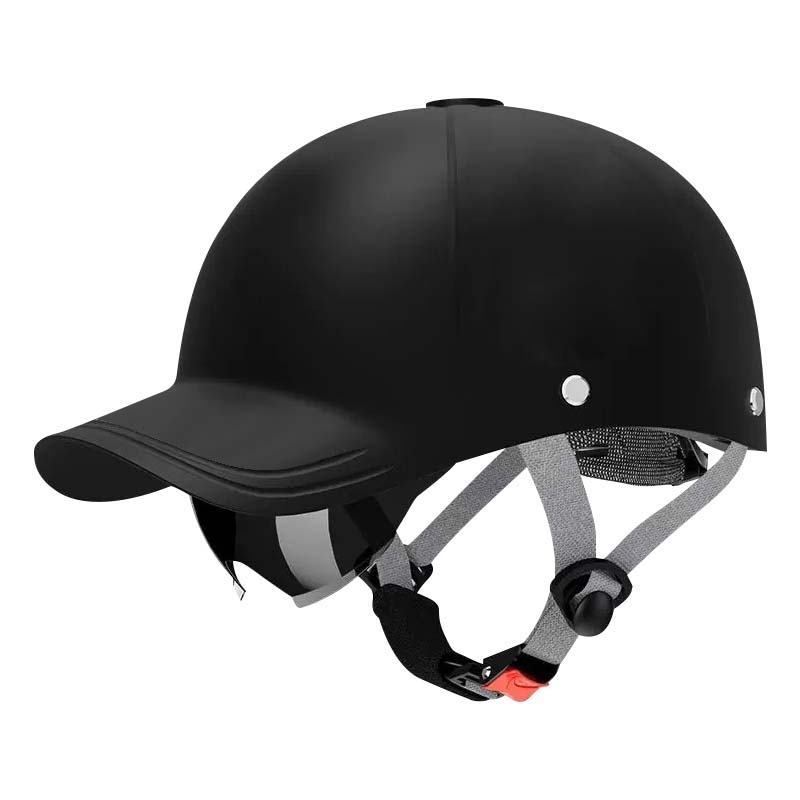🔥 Baseball sapka stílusú motoros sisak – Védelem, ami úgy néz ki, mint egy utcai kiegészítő! 🏍️🧢