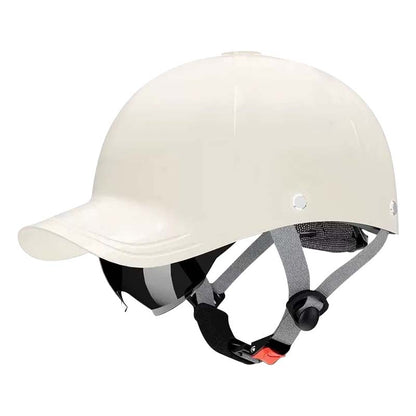 🔥 Baseball sapka stílusú motoros sisak – Védelem, ami úgy néz ki, mint egy utcai kiegészítő! 🏍️🧢