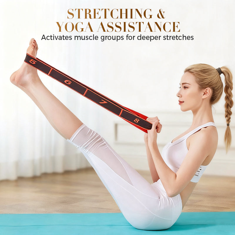 🧘‍♀️🔥Fitness ellenállás szalag nyújtáshoz és jógához
