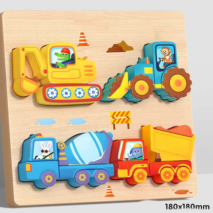 🔥Vásároljon 2 kap 2 ingyenes🦖Oktatási 3D fa puzzle