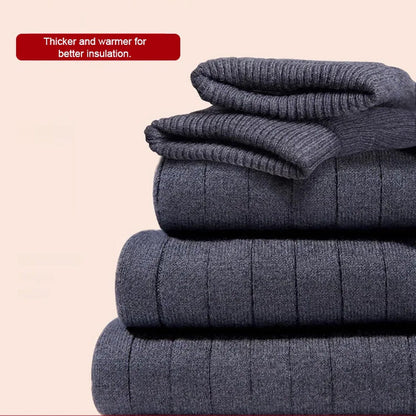 🦵✨ Meleg, Nyújtható Hosszú Térdmelegítő / Térdvédő – Elasztikus Thermal Fleece Kültéri Sportokhoz és Ízületvédelemhez ❤️