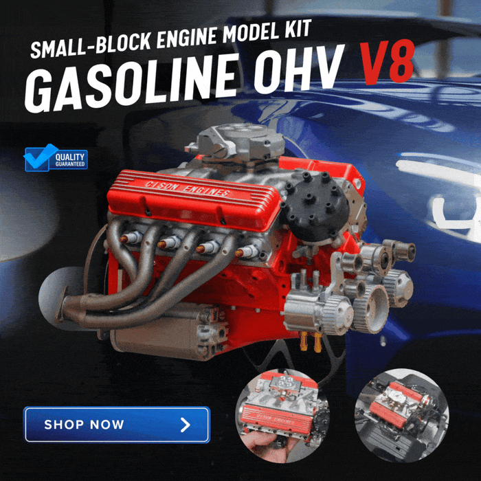 Gothimmes V8 Motor Összeszerelő Készlet