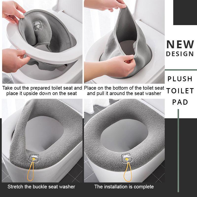 ✨Vásároljon 1 kap 1 ingyenes🚽Plüss WC-üléshuzat