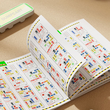 ✨Gyermek parkolási kirakós🧠Logikai gondolkodási puzzle 400/800 Puzzle
