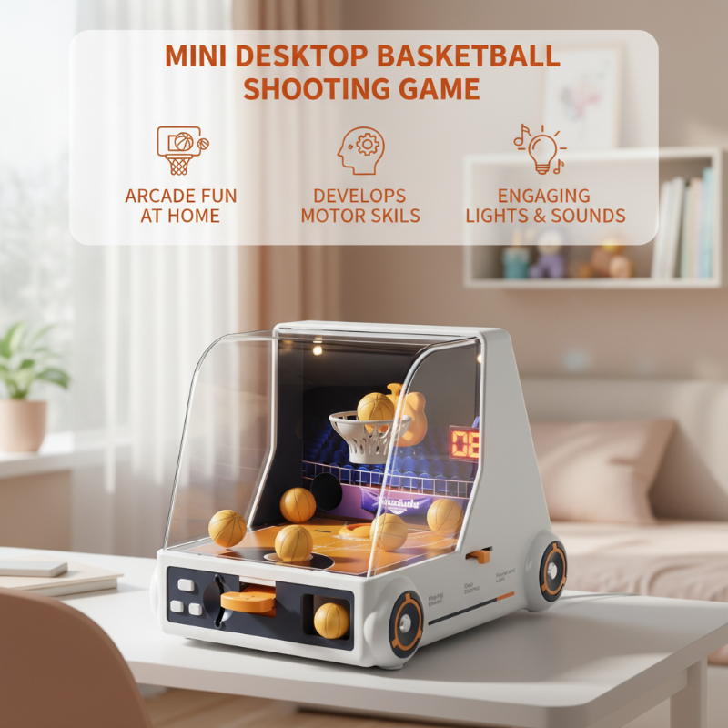 🏀Mini asztali kosárlabda dobójáték