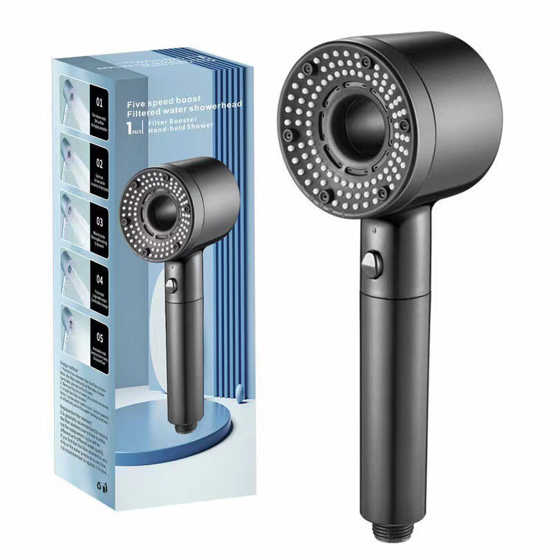 Tartós, állítható nagynyomású zuhanyfej🚿