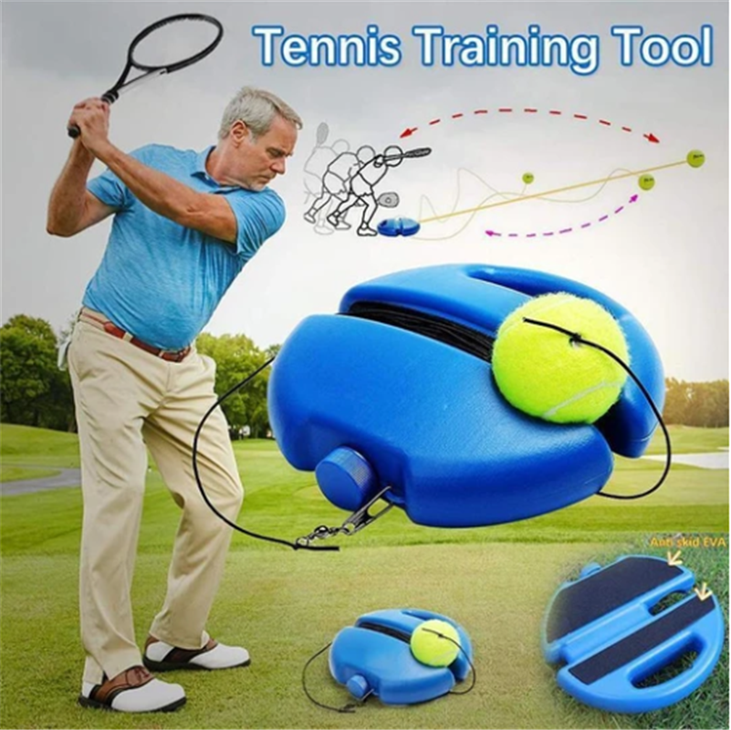 🎾 Tenisz edzőtábla – Automatikus pattanás, hordozható, minden szintre. Gyakorolj egyedül is, bárhol! ✨