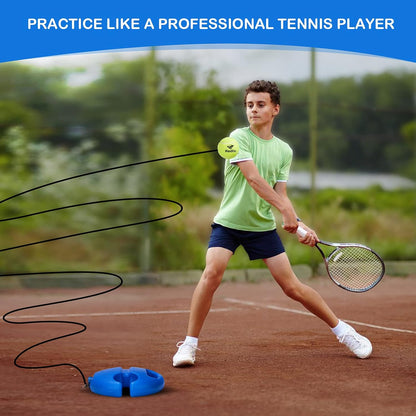 🎾 Tenisz edzőtábla – Automatikus pattanás, hordozható, minden szintre. Gyakorolj egyedül is, bárhol! ✨