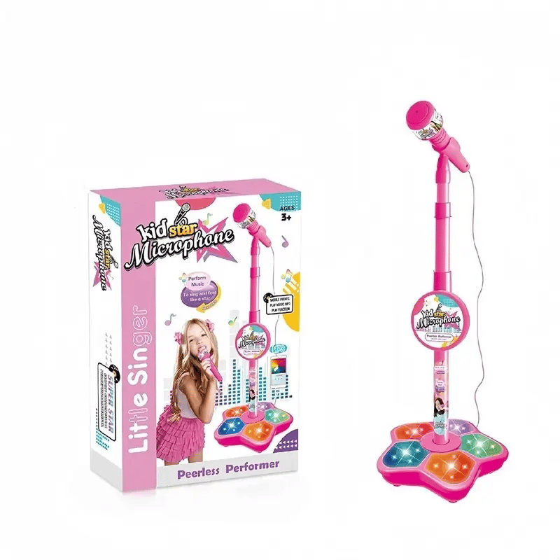 🎁🎄 🎤✨Behúzható mikrofonos játék, karaoke gépjáték lámpával