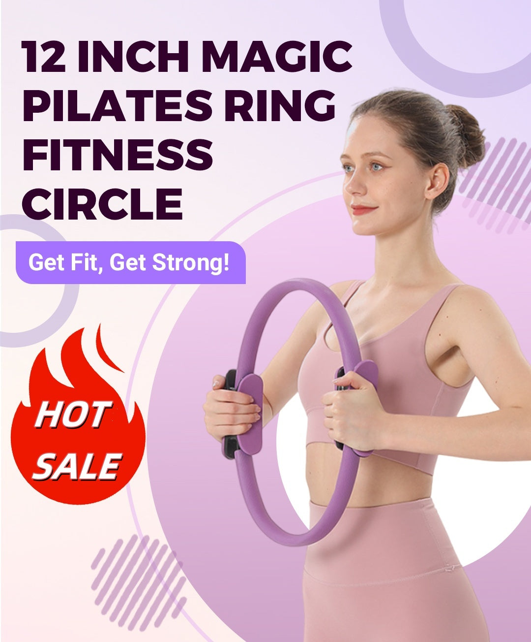 Pilates Ring Fitness edző