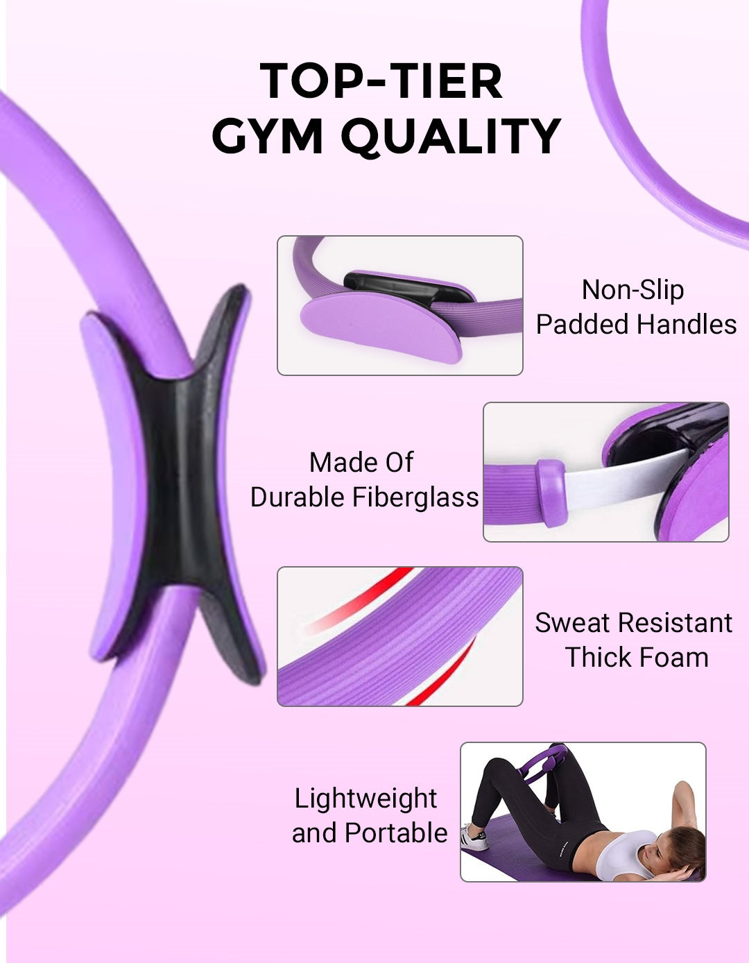 Pilates Ring Fitness edző