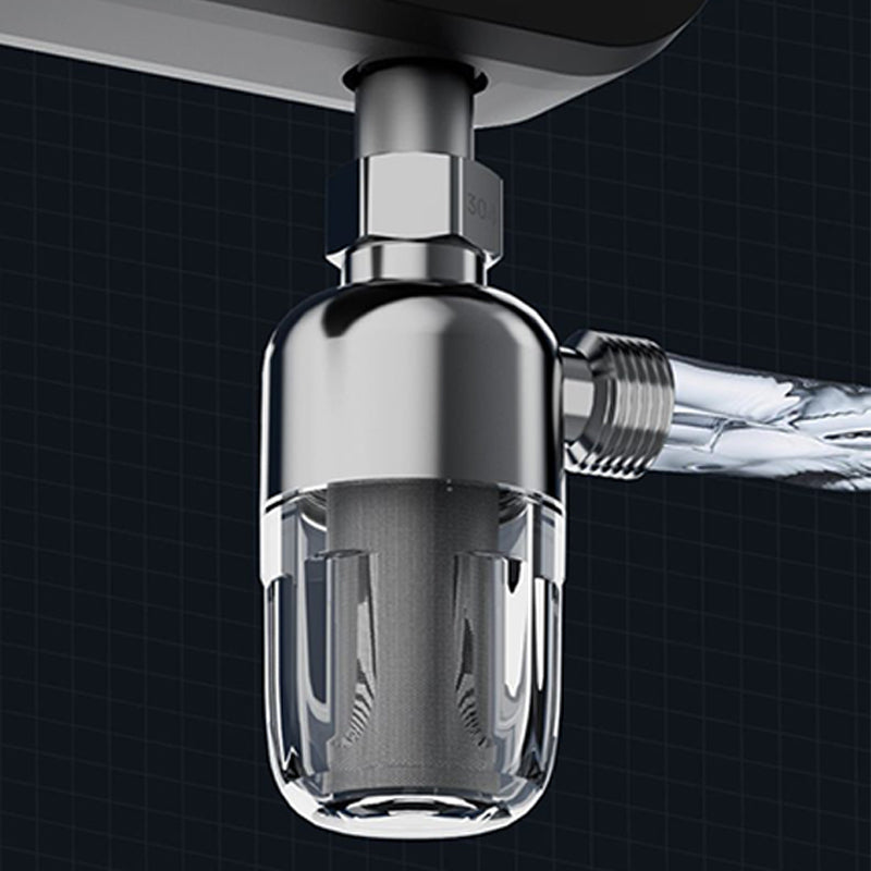 💧Rozsdamentes acél 40 mikronos teljes ház vízszűrő