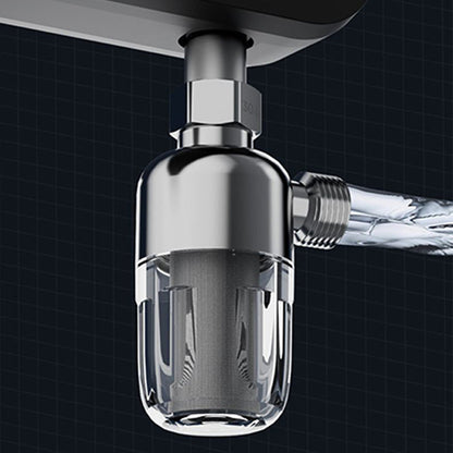 💧Rozsdamentes acél 40 mikronos teljes ház vízszűrő