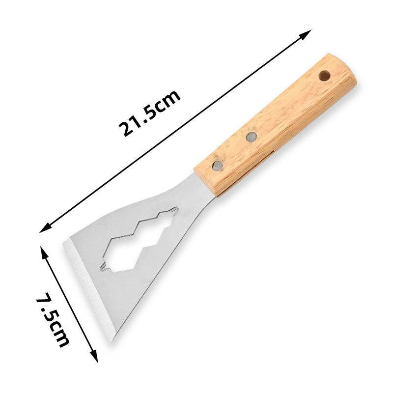 👍Vásároljon 1 és kapjon 1 ingyen💕Multifunkcionális spatula fa fogantyúval
