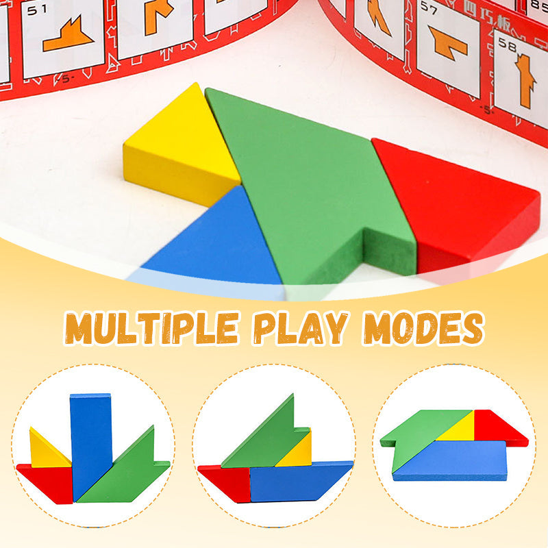 Fa T alakú oktatási puzzle játék