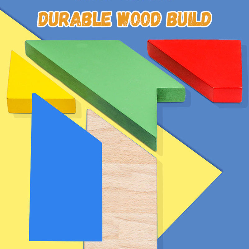 Fa T alakú oktatási puzzle játék