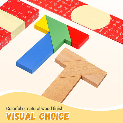 Fa T alakú oktatási puzzle játék