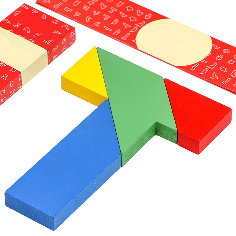 Fa T alakú oktatási puzzle játék