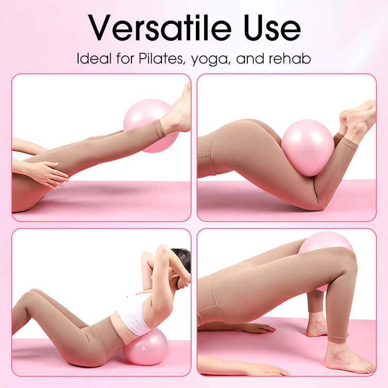 🧘‍♀️9 hüvelykes, defektbiztos Pilates labda pumpával