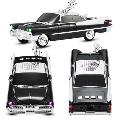 🚗 🔥Vintage autó modell Bluetooth hangszóró (FM rádióval)