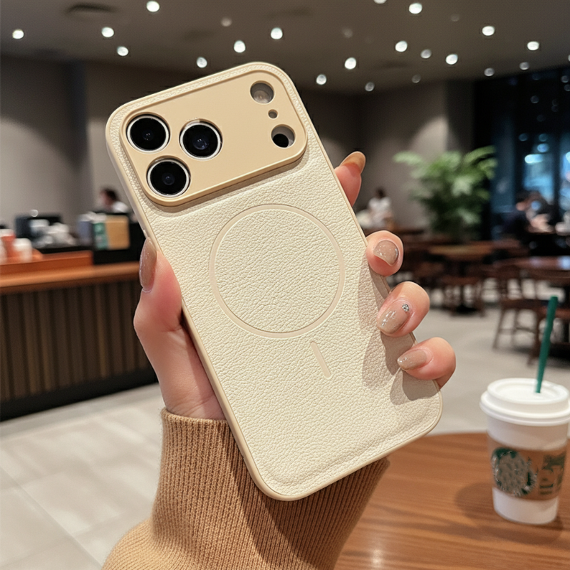 ⚡🧲 Ujjlenyomatmentes mágneses telefonhüvely | iPhone 12–17 sorozathoz 📱✨——Egyetlen mozdulattal rögzül, friss tapintású, búcsút inthetsz a zsíros ujjlenyomatoknak!