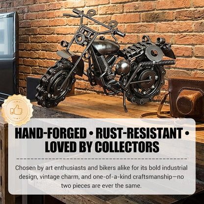 🔥Kézműves Vas Művészeti Motorkerékpár Modell 🏍️