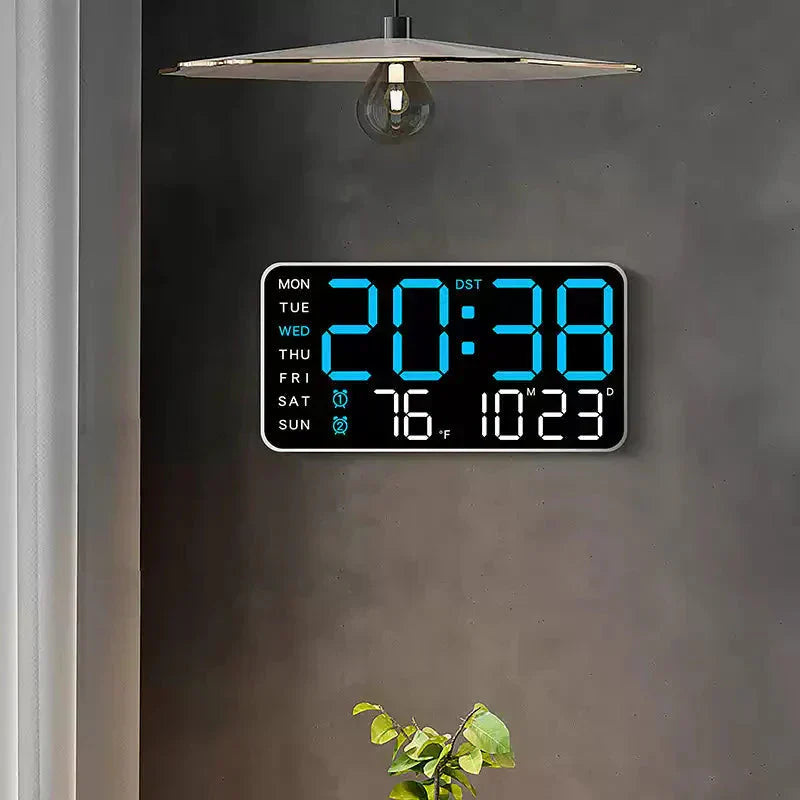 ⏰Nagy LED óra – Látható akár éjjel is! 🏡✨