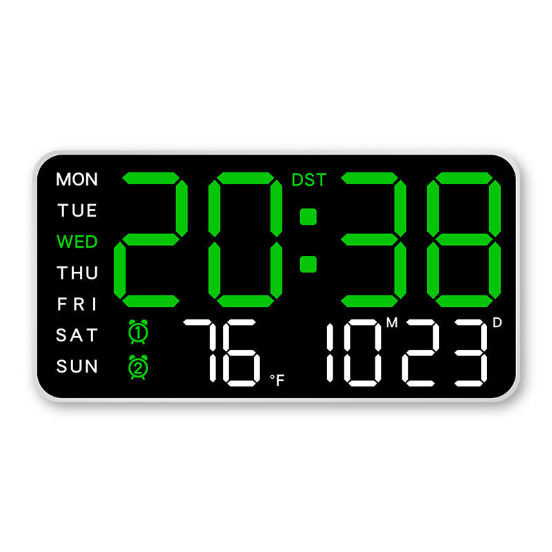 ⏰Nagy LED óra – Látható akár éjjel is! 🏡✨