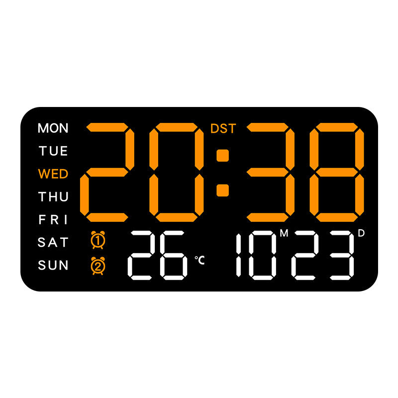 ⏰Nagy LED óra – Látható akár éjjel is! 🏡✨