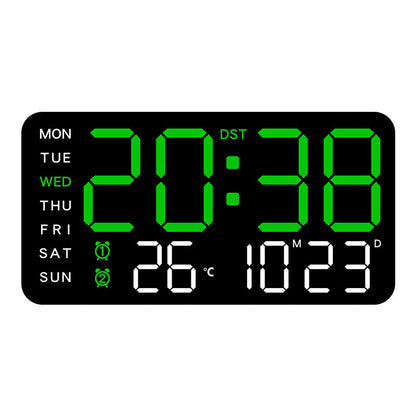 ⏰Nagy LED óra – Látható akár éjjel is! 🏡✨