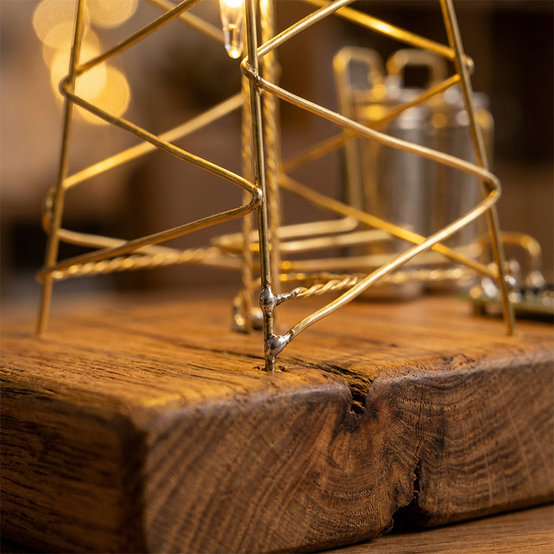 🎁DIY Vintage szélmalom éjszakai lámpa készlet