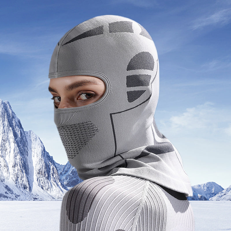 🔥 Professzionális Téli Maszk és Nyakmelegítő – Bionikus 4D Technológia, Szélálló és Légáteresztő ❄️🧣