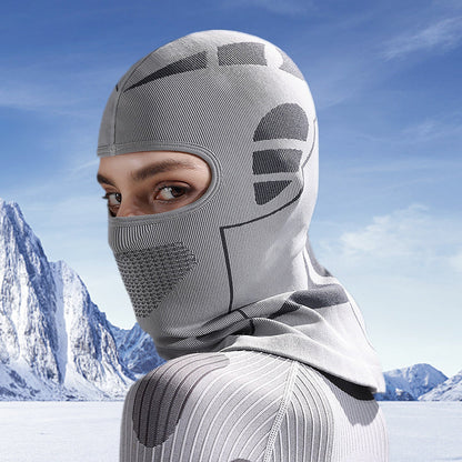 🔥 Professzionális Téli Maszk és Nyakmelegítő – Bionikus 4D Technológia, Szélálló és Légáteresztő ❄️🧣