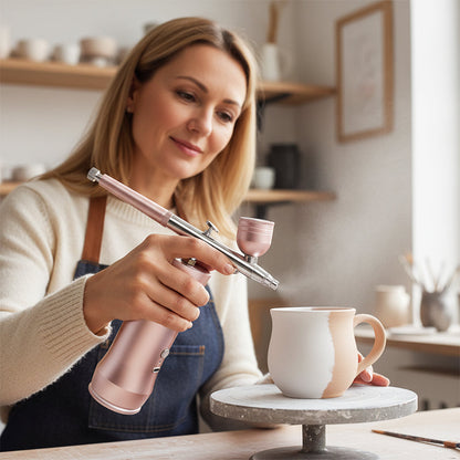 ⏰Vezeték nélküli légkefe készlet kompresszorral