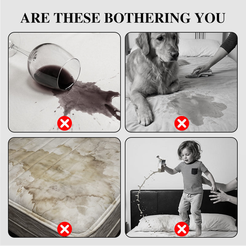 ✨Vízhatlan, tűzött matracvédő és párnahuzat szett