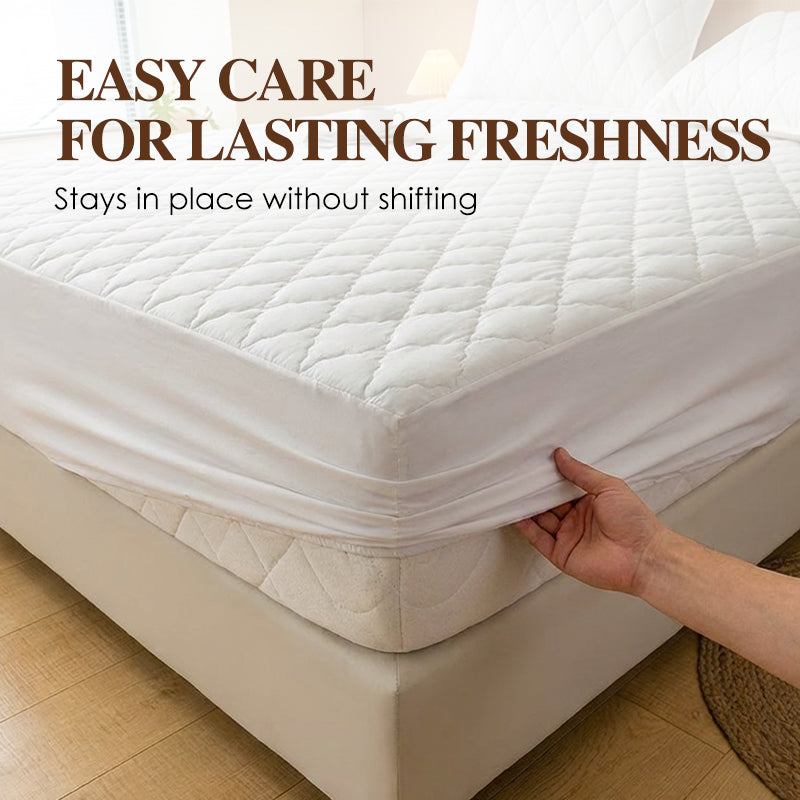 ✨Vízhatlan, tűzött matracvédő és párnahuzat szett