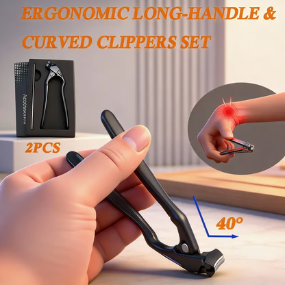 🦶 Kiváló minőségű rozsdamentes acél körömvágó✂️ – precíz vágás, nagyobb biztonság