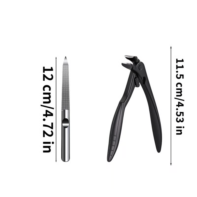 🦶 Kiváló minőségű rozsdamentes acél körömvágó✂️ – precíz vágás, nagyobb biztonság