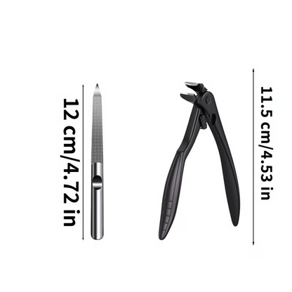 🦶 Kiváló minőségű rozsdamentes acél körömvágó✂️ – precíz vágás, nagyobb biztonság