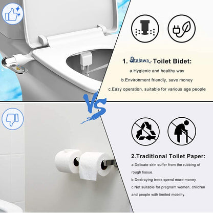 🔥🚿 Nem elektromos kettős fúvókás WC – Kétszeres tisztítás, áram nélkül. Modern, takarékos, megbízható! 💧