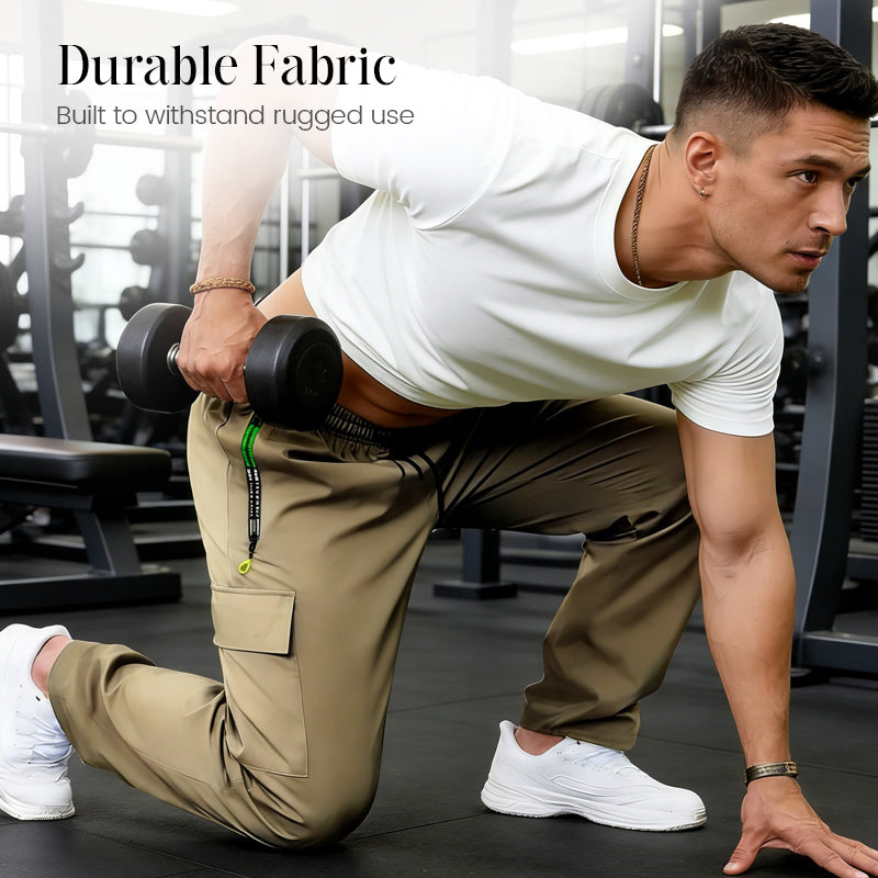 💥 Új érkezés – 50% kedvezmény! 🔥 Férfi outdoor cargo nadrág, több zsebbel 👖